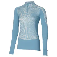 Mizuno Virtual G4 Halv Dragkedja Långärmad T-shirt female