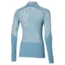Mizuno Virtual G4 Halv Dragkedja Långärmad T-shirt female, Glacier lake
