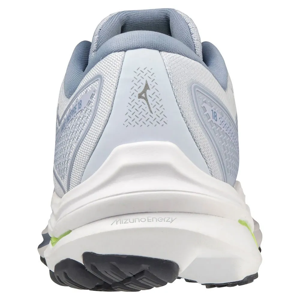 Mizuno Wave Inspire 18 Löparskor female, Heather / white / tropospheree