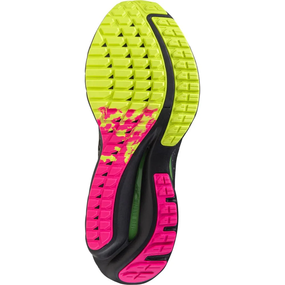 Mizuno Wave Inspire 20 Unisex Löparskor male, Black / silver / sunny lime Mizuno Wave Inspire 20 Unisex Löparskor male, Black / silver / sunny lime
