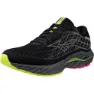 Mizuno Wave Inspire 20 Unisex Löparskor male, Black / silver / sunny lime