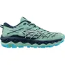 Dusty jade green / white / river b
