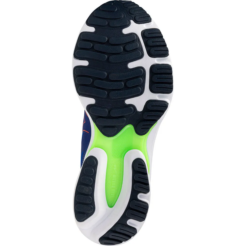 Mizuno Wave Prodigy 6 Löparskor male, Reflex blue c / green gecko / blue