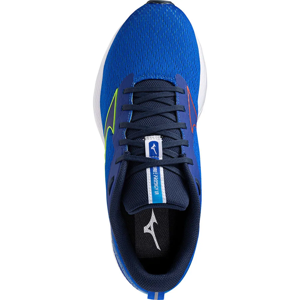 Mizuno Wave Prodigy 6 Löparskor male, Reflex blue c / green gecko / blue