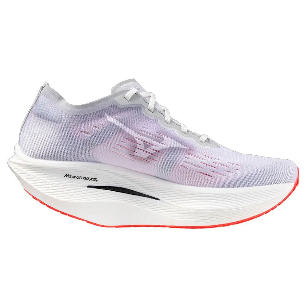 Mizuno Wave Rebellion Pro 2(m) Löparskor male, White / harbor mist / cayenne