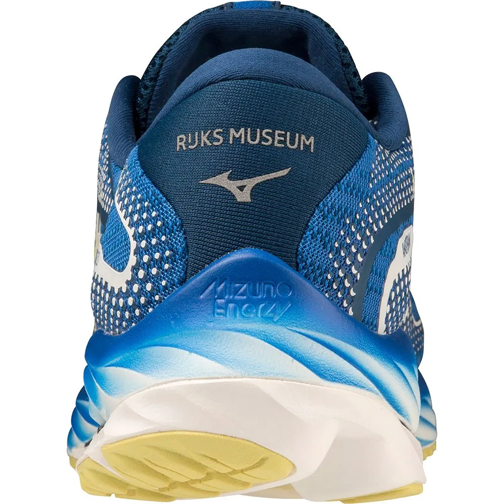 Mizuno Wave Rider 27 Amsterdam Löparskor male, Lapis blue / zinnia / poseidon