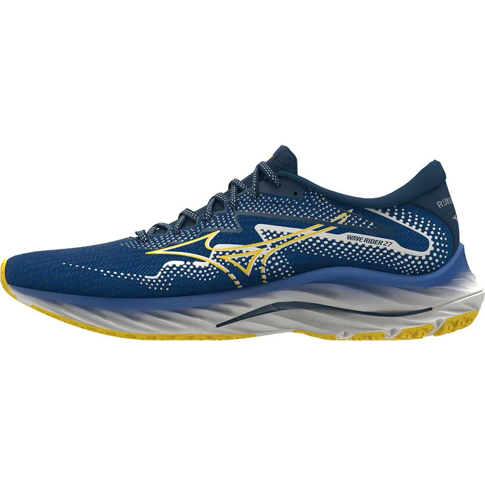Mizuno Wave Rider 27 Amsterdam Löparskor male, Lapis blue / zinnia / poseidon