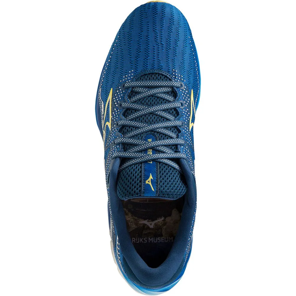 Mizuno Wave Rider 27 Amsterdam Löparskor male, Lapis blue / zinnia / poseidon