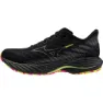 Mizuno Wave Rider 28 Unisex Löparskor male, Black / silver / sunny lime