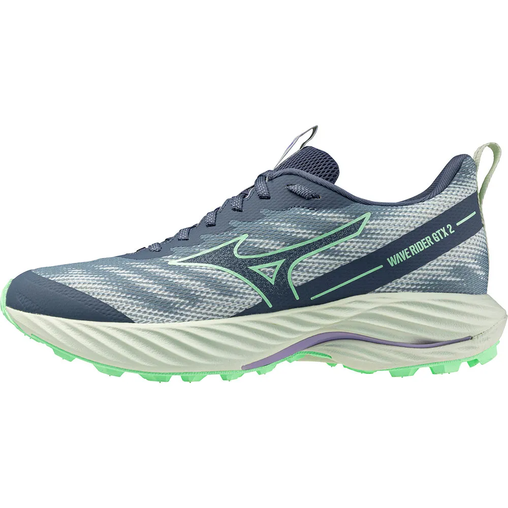 Mizuno Wave Rider Gtx 2 Löparskor female, Citadel / vintageindigo / hintofhi
