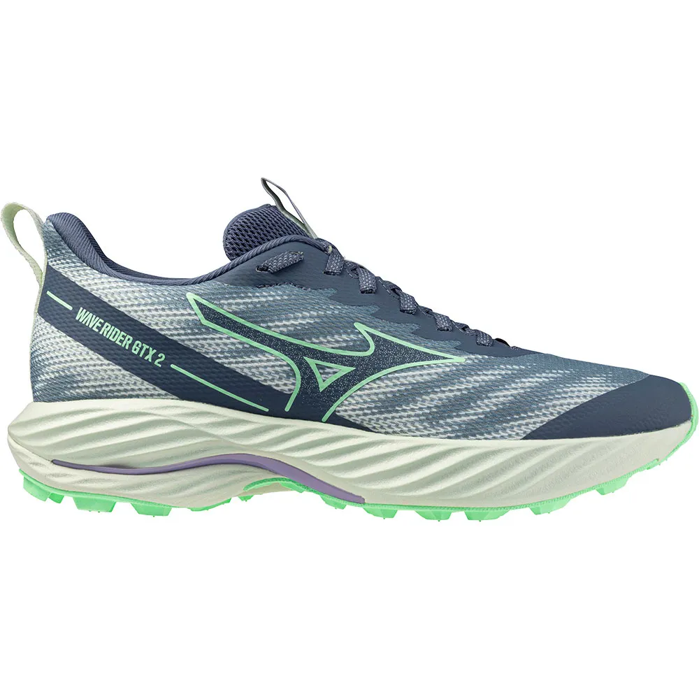 Mizuno Wave Rider Gtx 2 Löparskor female, Citadel / vintageindigo / hintofhi