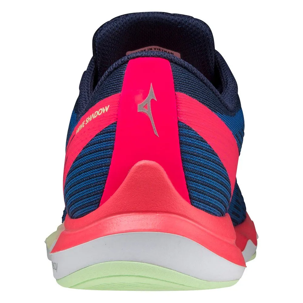 Mizuno Wave Shadow 5 Löparskor female, Princess blue / indigo white / pink