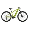Metallic lime green