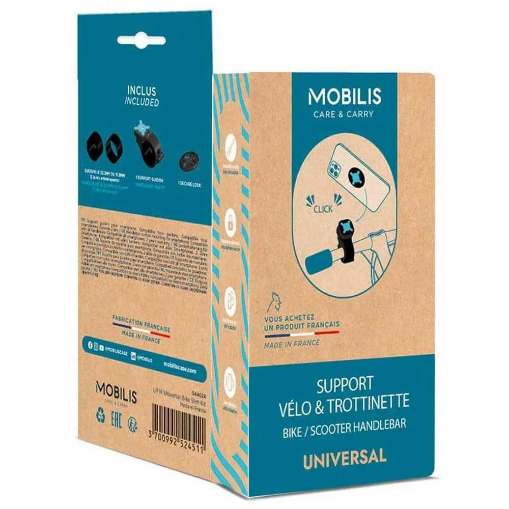 Mobilis 044024 Styrtelefonhållare, Black, One Size