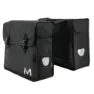 Mobilis Double Luggage Carrier Sidoväskor 30l, Black, One Size