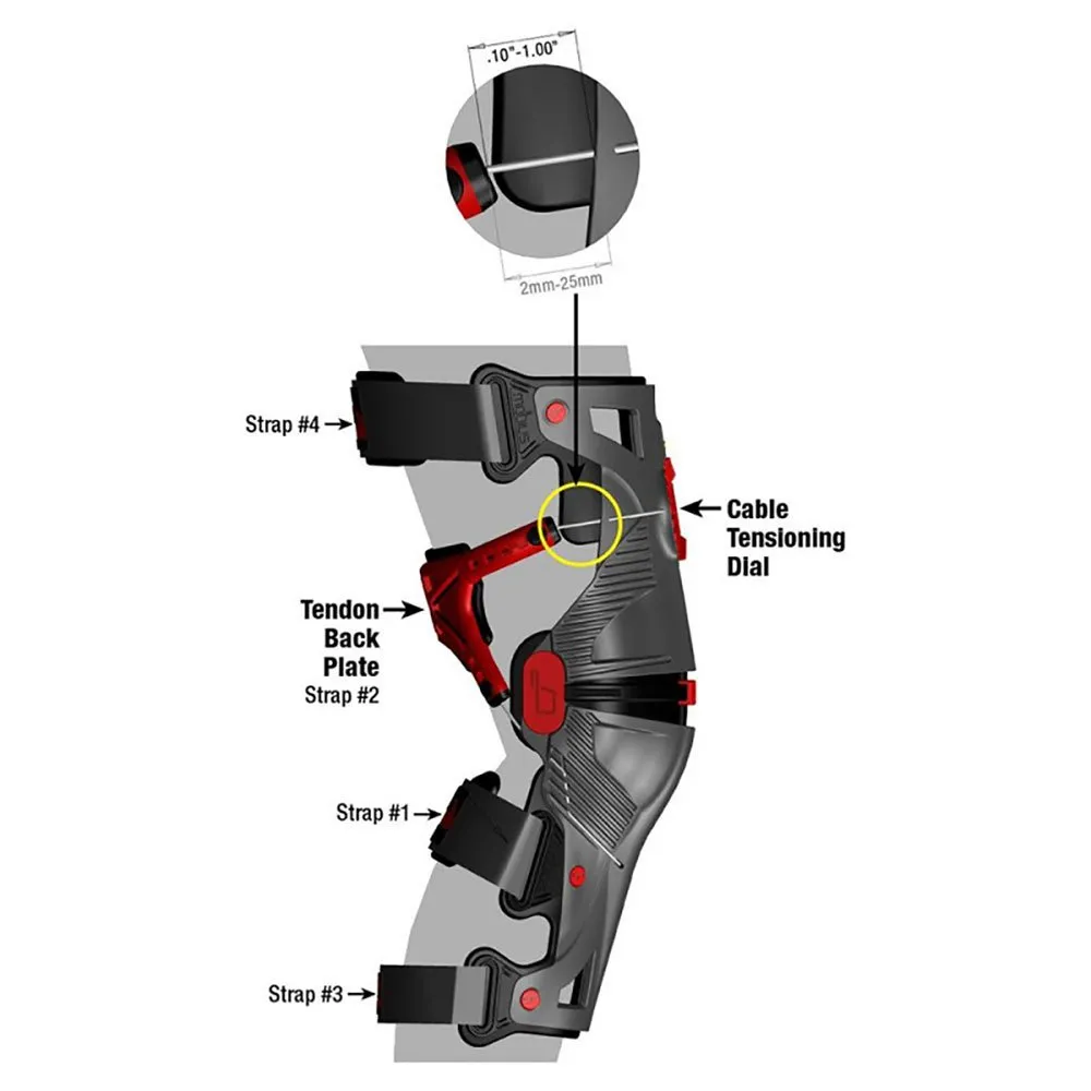 Mobius X8 Orthopedic Knäskydd