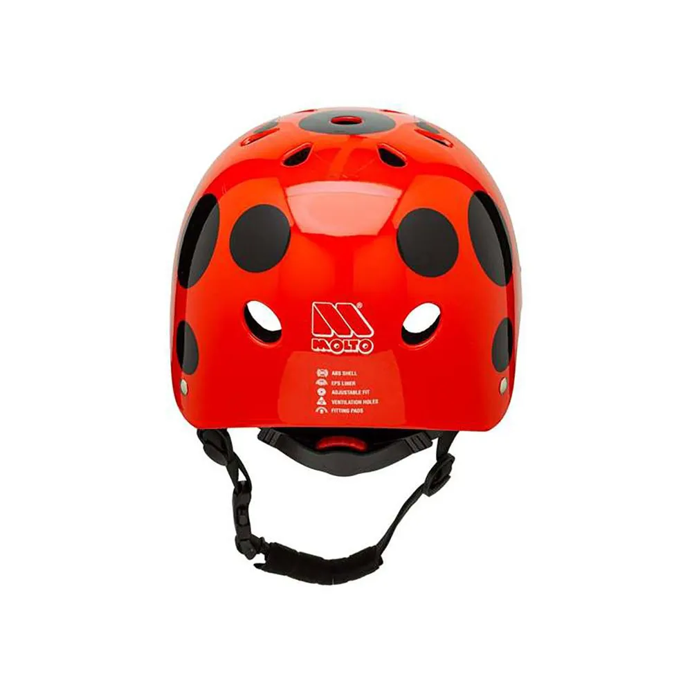 Molto Ladybug Juniorhjälm, Multicolor Molto Ladybug Juniorhjälm, Multicolor