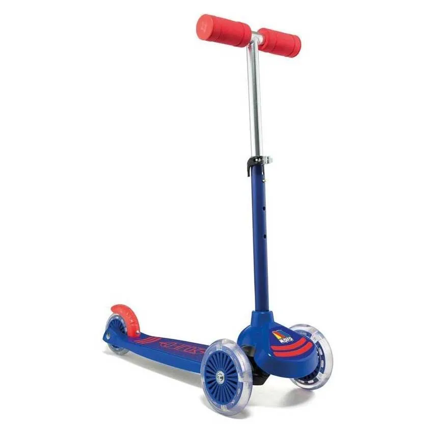 Molto Maxi Scooter 3 Hjul Med Ljus 56 Cm, Blue, One Size