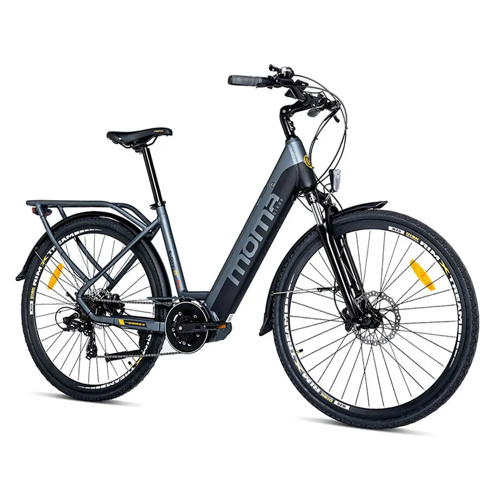 Momabikes 28´´ Pro Central Motor Rd-ty3000 2023 Elcykel, Black / grey, One Size