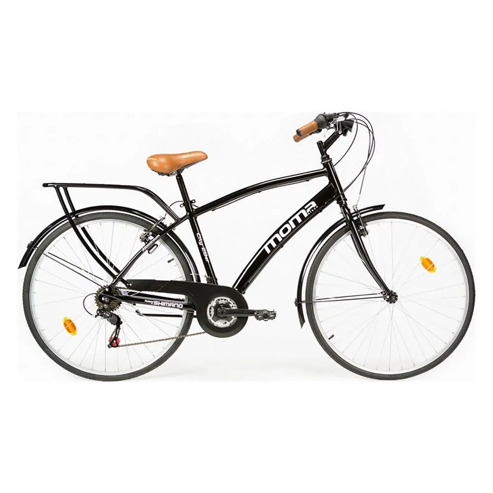 Momabikes City 28´´ Tz-500 Cykel, Black, One Size