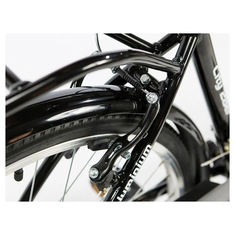 Momabikes City 28´´ Tz-500 Cykel, Black, One Size
