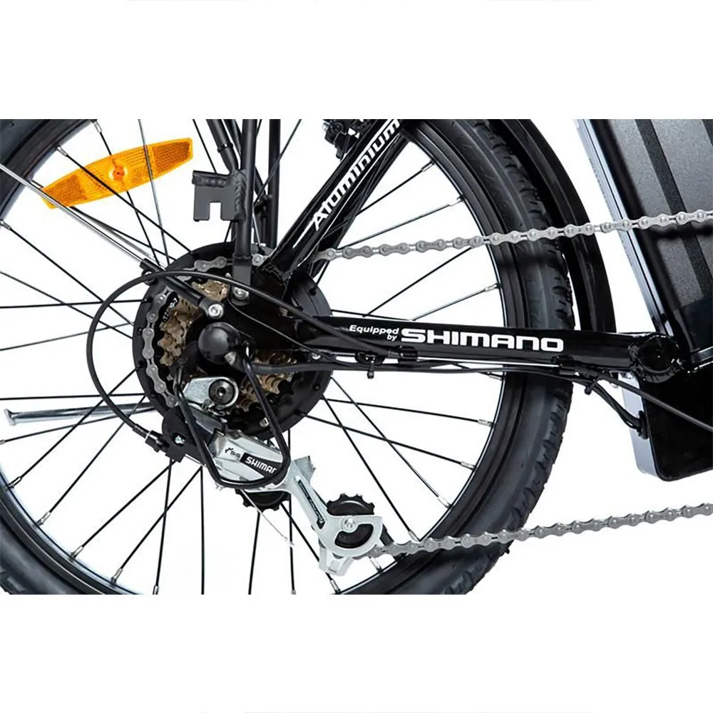 Momabikes E-20.2 Hopvikbar Elcykel, Black, One Size, 576Wh