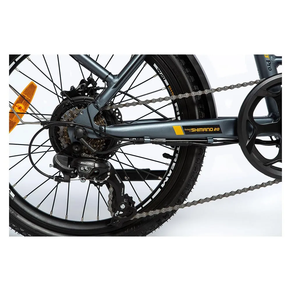 Momabikes E-20 Pro Hopvikbar Elcykel, Grey / black, One Size, 624Wh Momabikes E-20 Pro Hopvikbar Elcykel, Grey / black, One Size, 624Wh