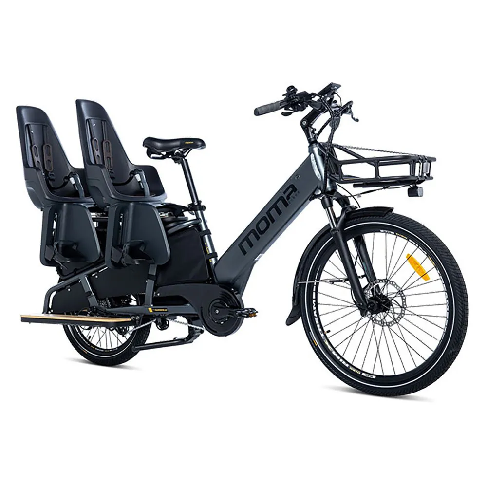Momabikes E-longtail 26-20´´ Altus Rd-m310 2024 Elcykel, Black / grey, One Size, 624Wh