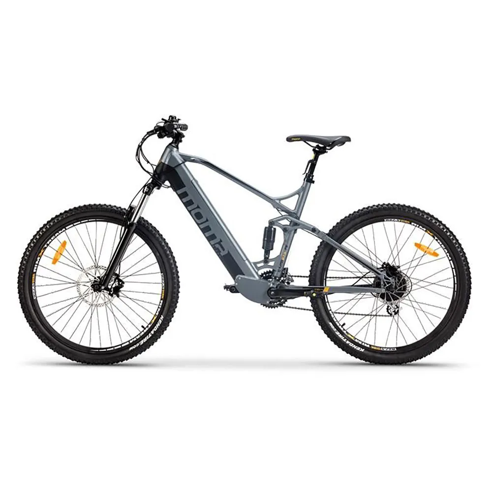 Momabikes E-mtb 27.5´´ Full Altus Rd-m310 2021 Elcykel Mtb, Black / grey, L/XL, 624Wh