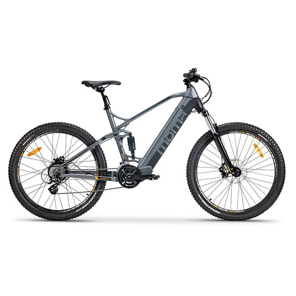 Momabikes E-mtb 27.5´´ Full Altus Rd-m310 2021 Elcykel Mtb, Black / grey, L/XL, 624Wh