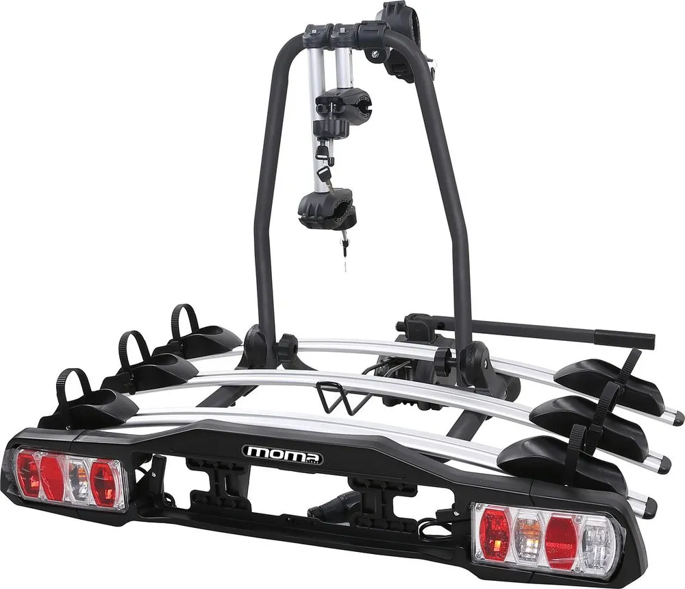 Momabikes M3 Cykelställ För 3 Cyklar, Black, One Size