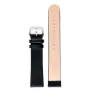 Mondaine Extra Long 22 Mm 22 Mm Rem, Black