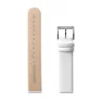 Mondaine Genuine 18 Mm Rem, White