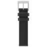 Mondaine Genuine Leather Snabbkopplingsrem, Black