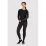 Mons Royale Bella Tech T-shirt Med Lång ärm, Black, M