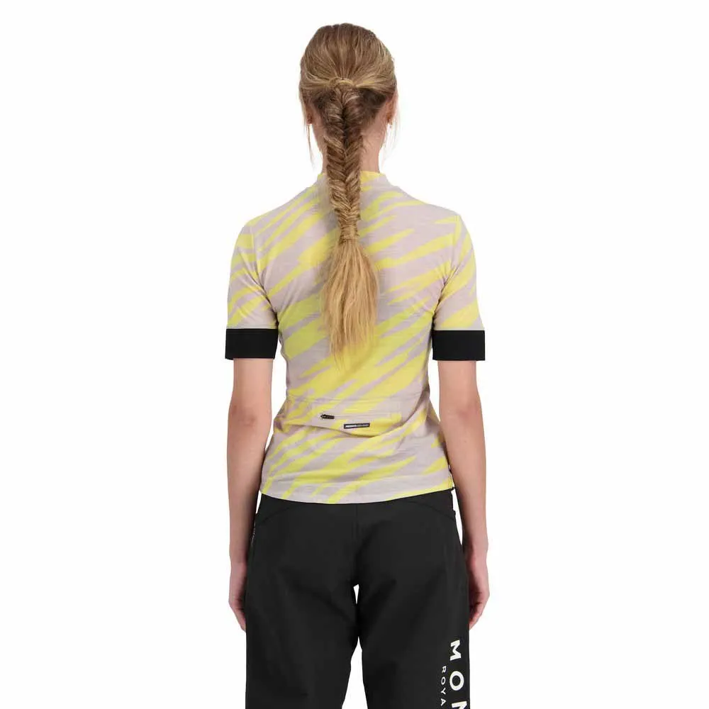 Mons Royale Cadence Kortärmad Endurotröja, Limelight camo, XL