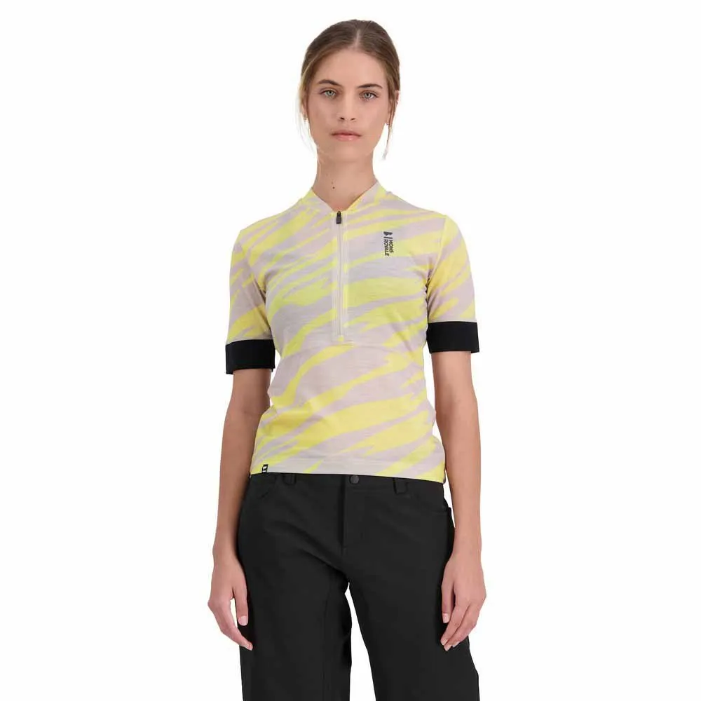 Mons Royale Cadence Kortärmad Endurotröja, Limelight camo, XL