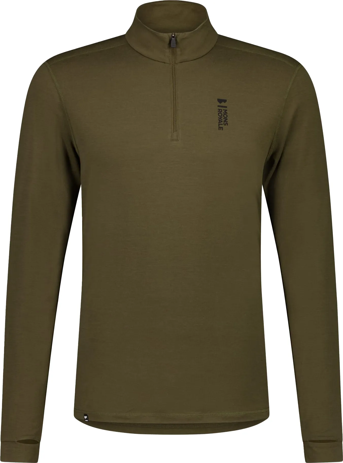 Mons Royale Men's Cascade Merino Flex 200 1/4 Zip