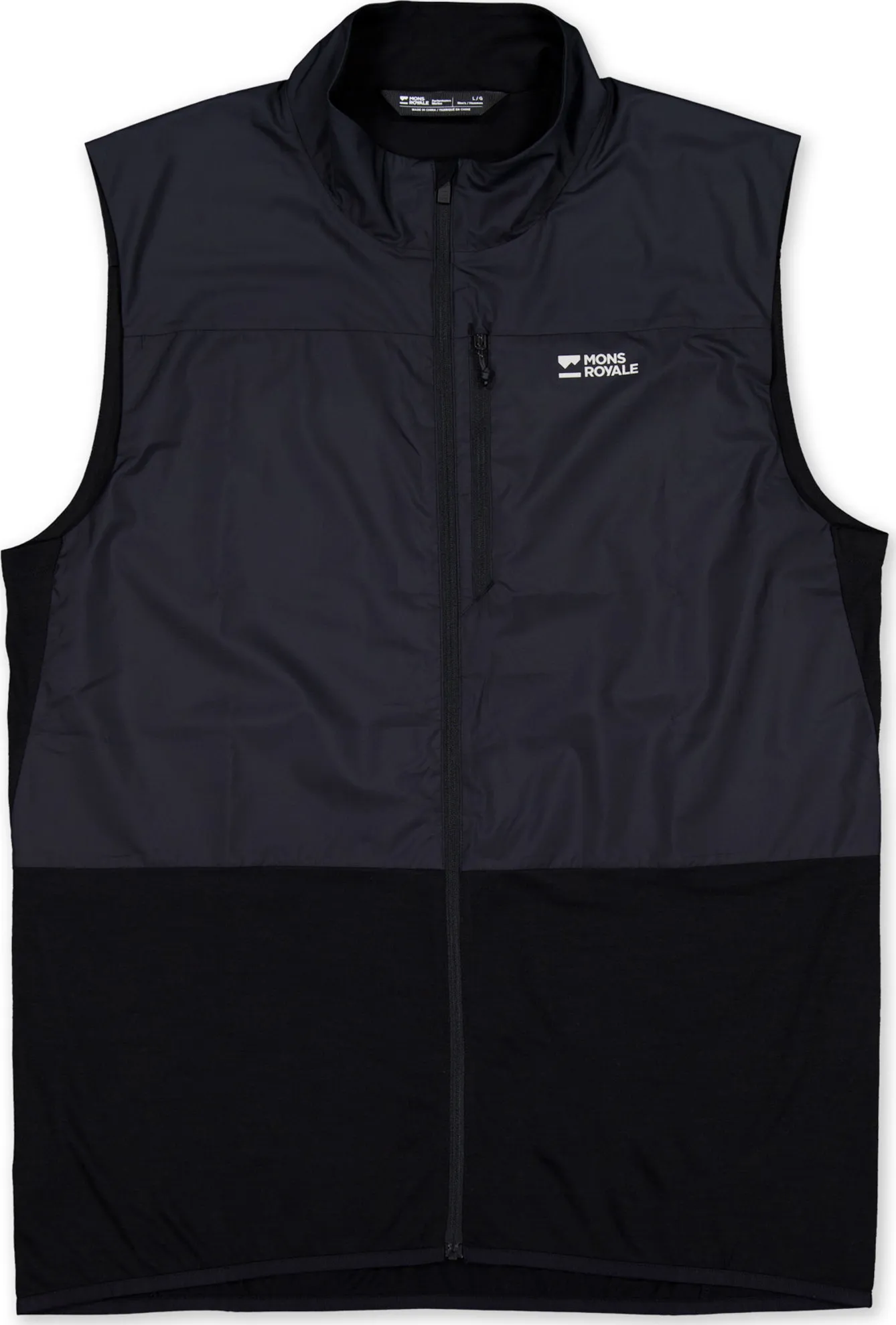 Mons Royale Men's Diversion Merino Wind Vest Mons Royale Men's Diversion Merino Wind Vest