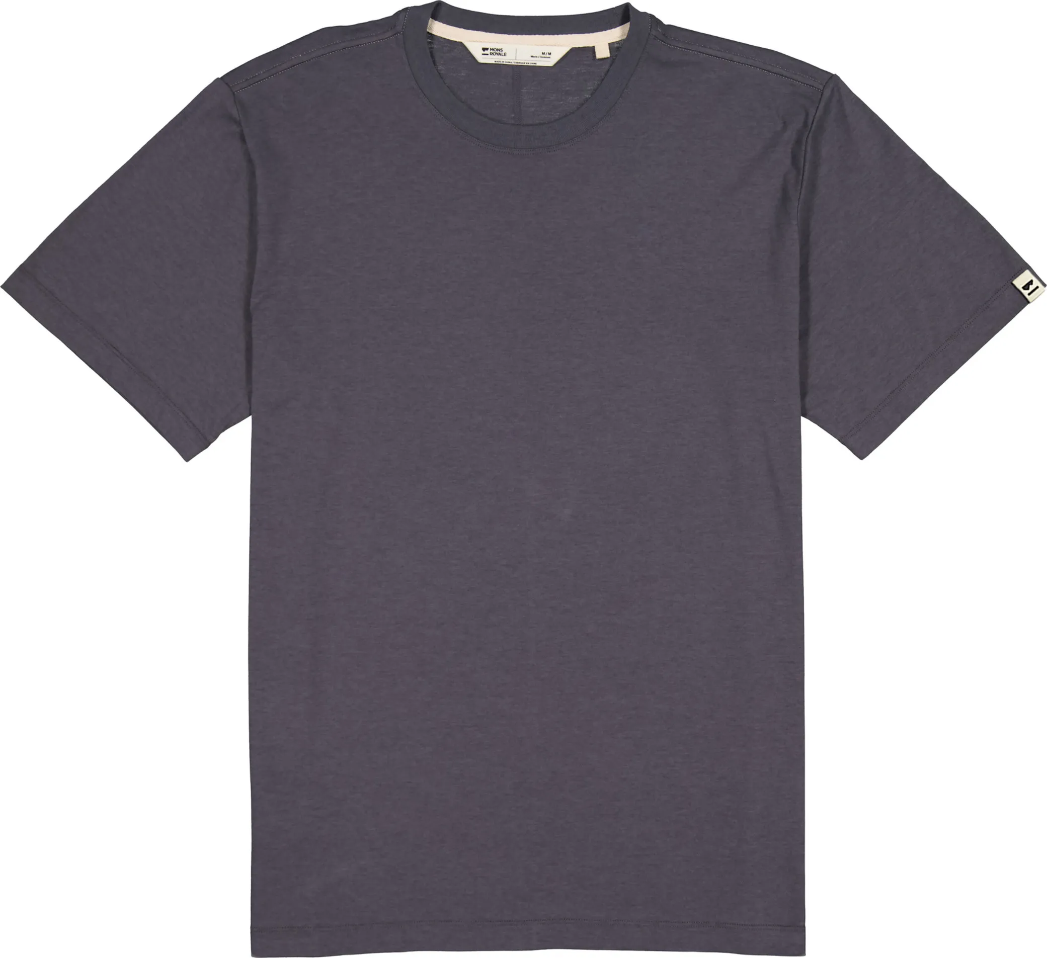 Mons Royale Men's Yonder Merino Organic Cotton T-Shirt