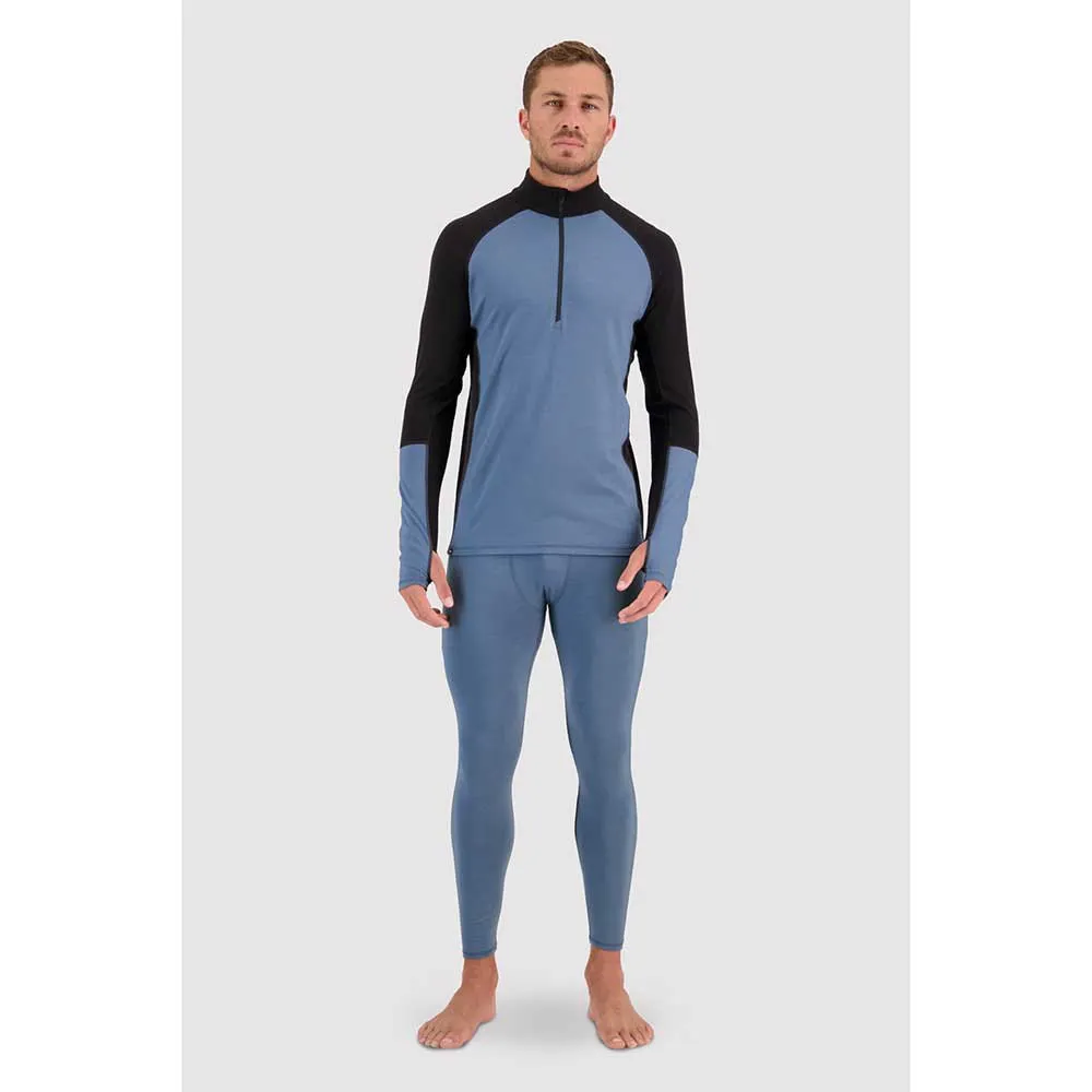 Mons Royale Olympus Half Zip Tröja Med Halv Dragkedja