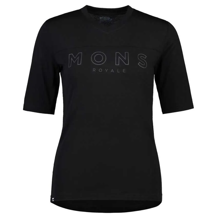 Mons Royale Redwood Vt Kortärmad Endurotröja, Black, XS Mons Royale Redwood Vt Kortärmad Endurotröja, Black, XS