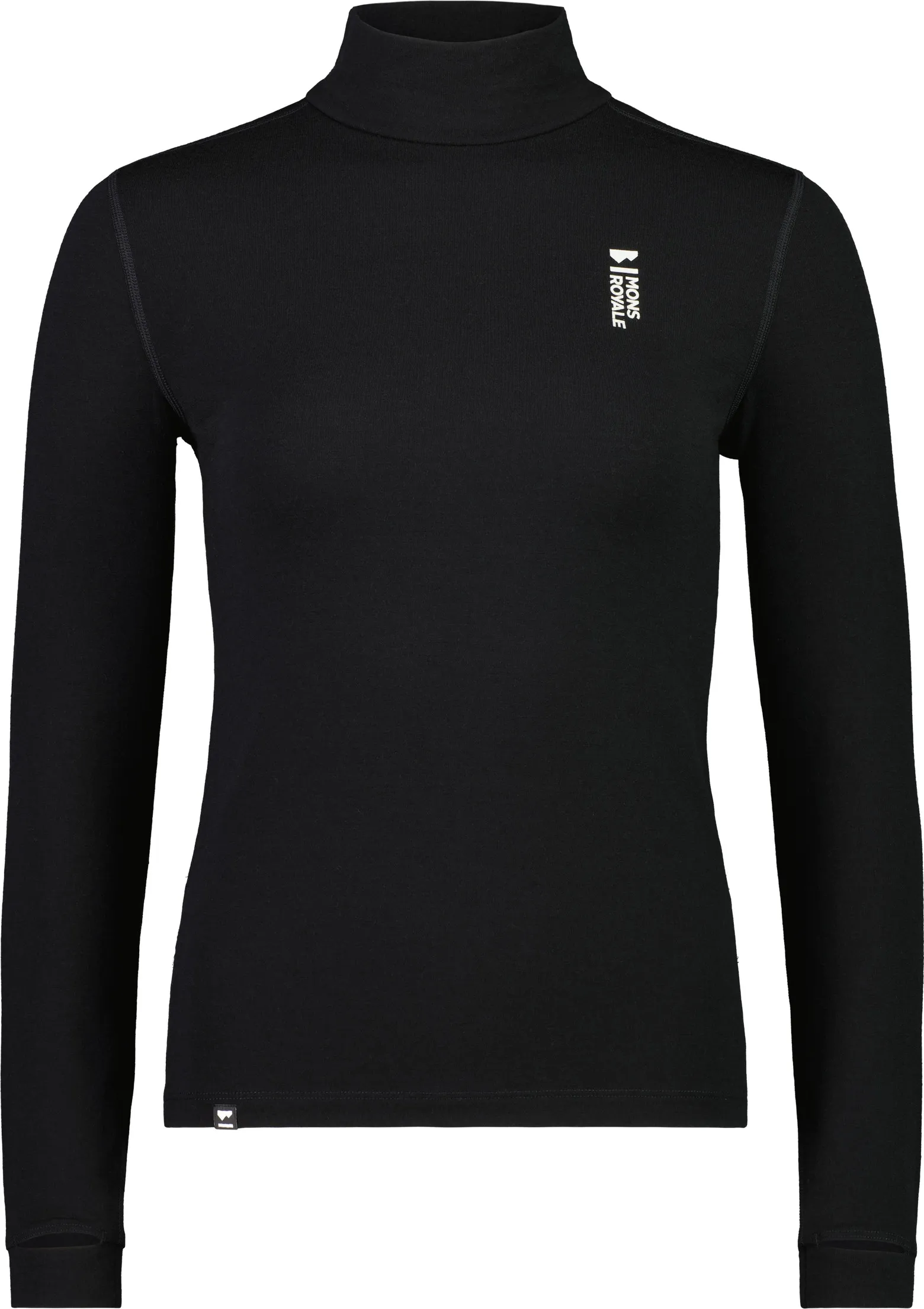 Mons Royale Women's Cascade Merino Flex 200 Mock Neck Long Sleeve