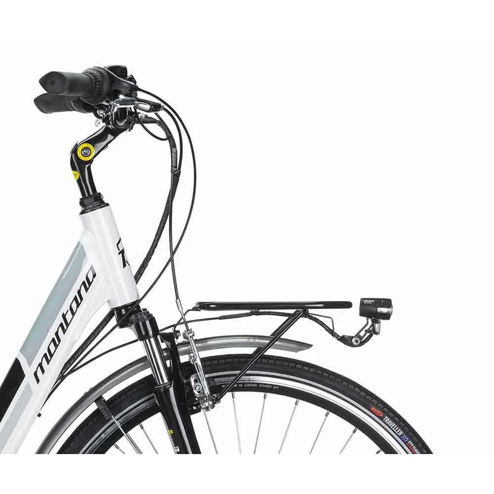Montana Bikes E-ayda 700 Promovec Ty-300 2024 Elcykel, White, One Size, 396Wh