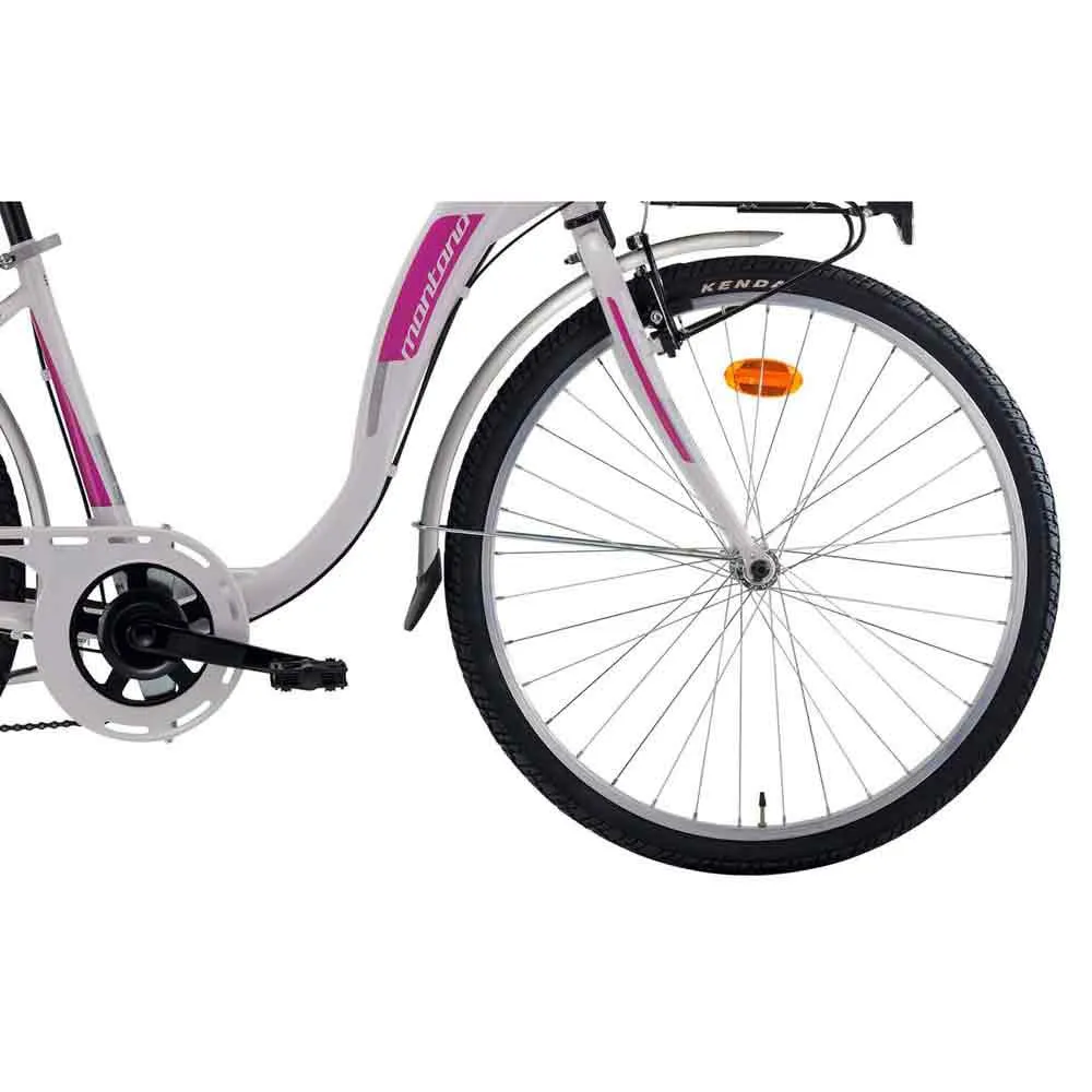 Montana Bikes Liberty Monotrave 650c Ty-21 2024 Cykel, White, One Size