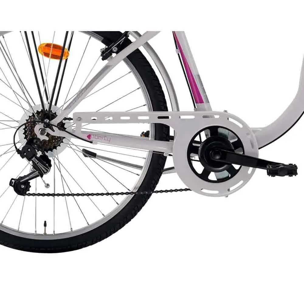 Montana Bikes Liberty Monotrave 650c Ty-21 2024 Cykel, White, One Size