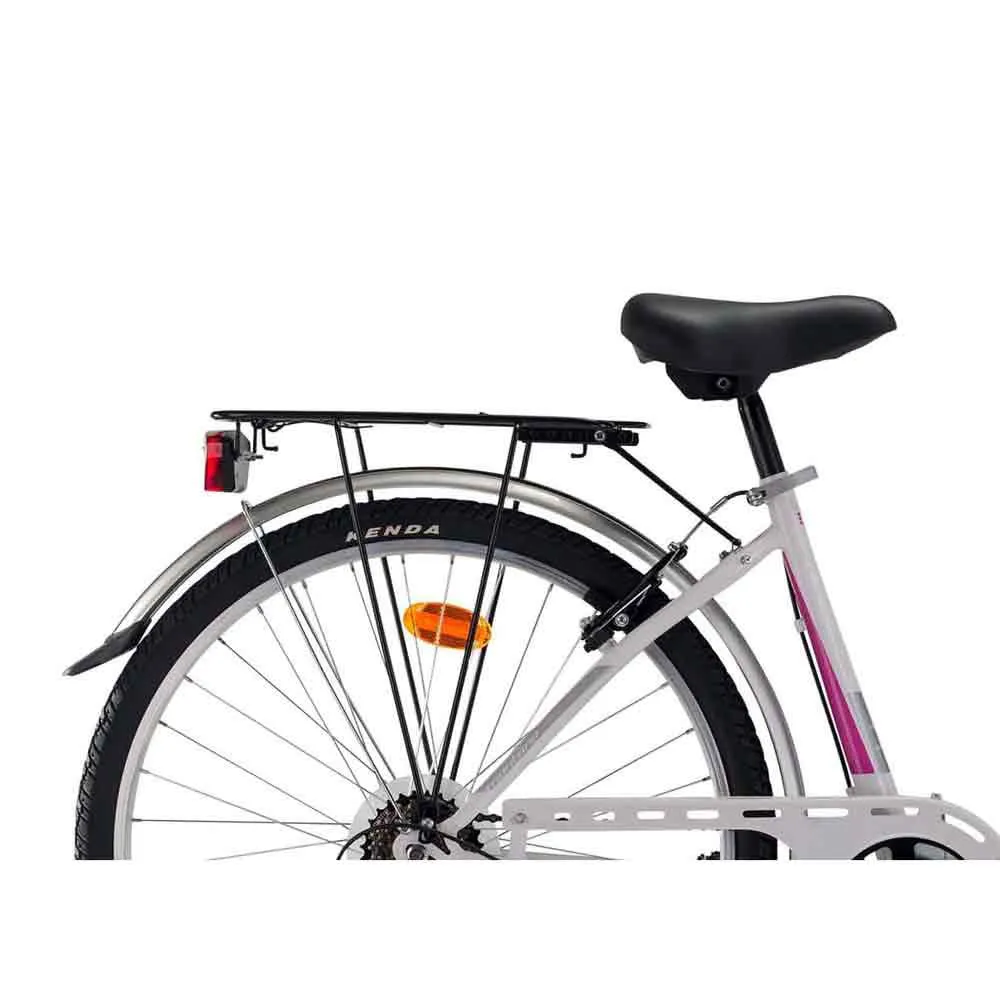 Montana Bikes Liberty Monotrave 650c Ty-21 2024 Cykel, White, One Size