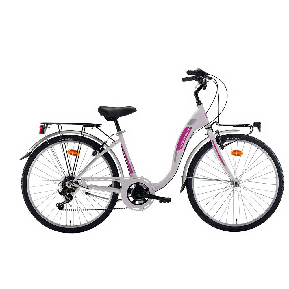 Montana Bikes Liberty Monotrave 650c Ty-21 2024 Cykel, White, One Size