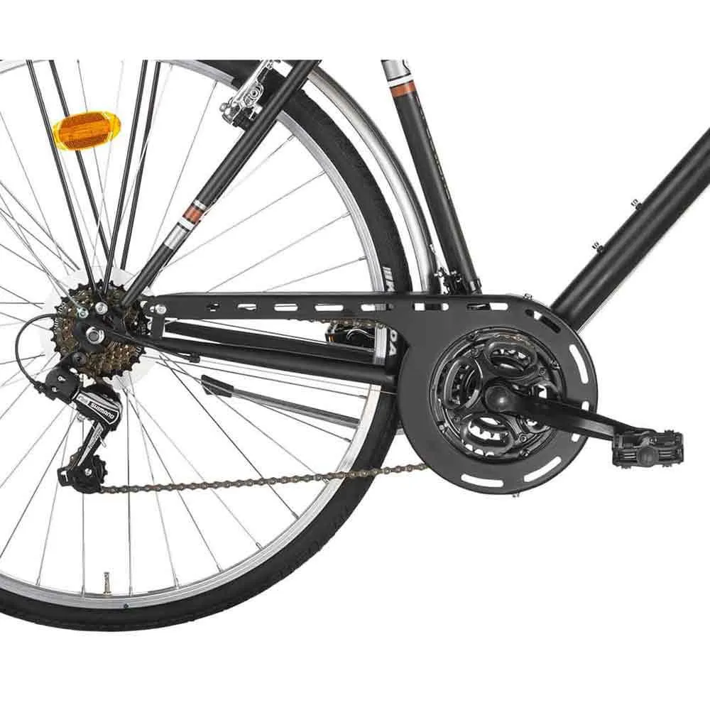 Montana Bikes Streetland Man 700 Ty-21 3x7s 2024 Cykel, Black, One Size