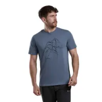 Montane Abstract Mountain T-shirt Med Korta ärmar Montane Abstract Mountain T-shirt Med Korta ärmar